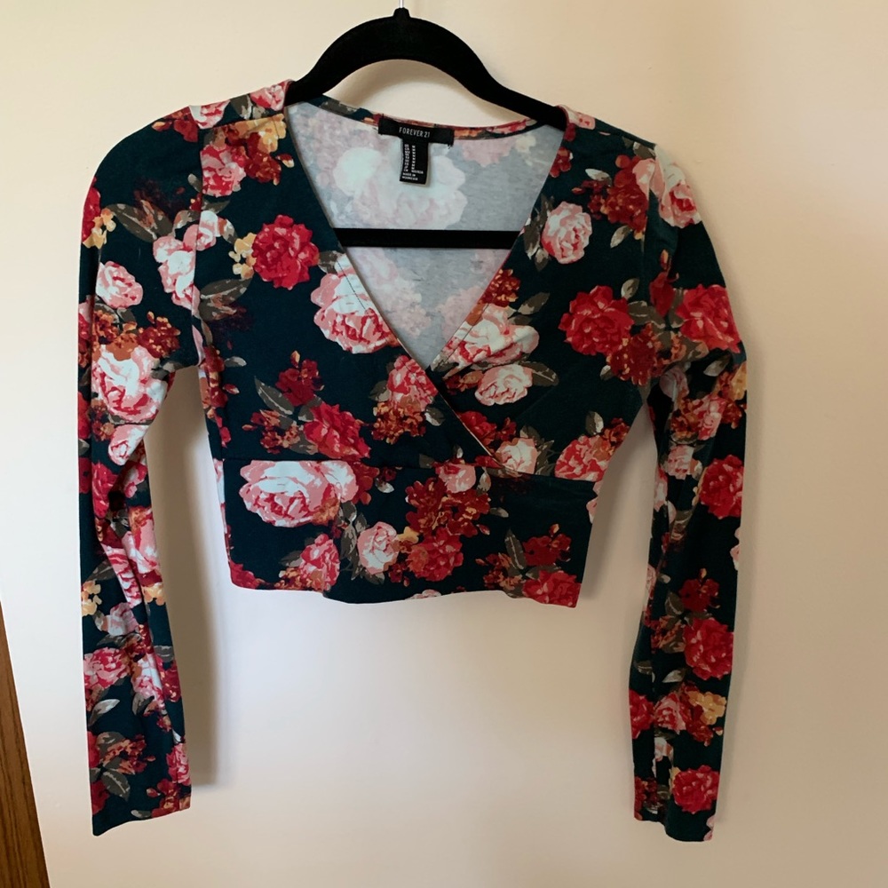 Floral Crop Top